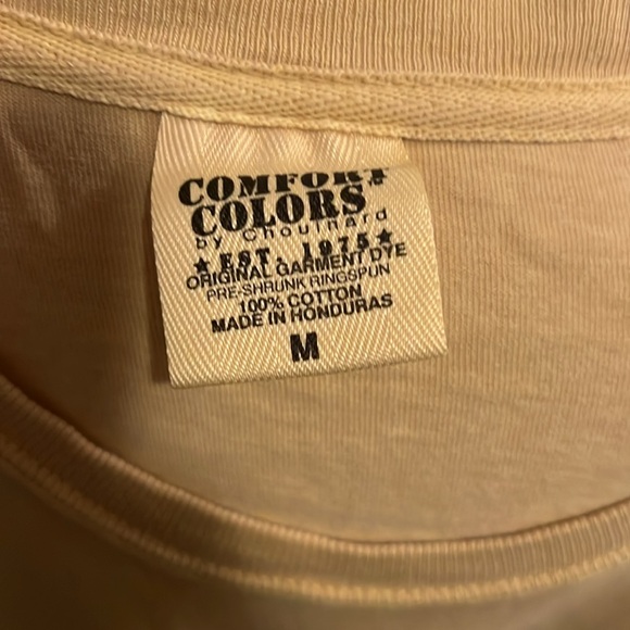 Samuel Adams Grumpy Monk Yellow Pigment Dye T-Shirt - Picture 6 of 7